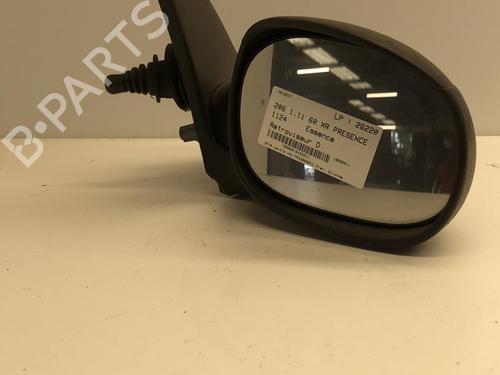 Right mirror PEUGEOT 206 Hatchback (2A/C) 1.1 i | BP22858913C27 