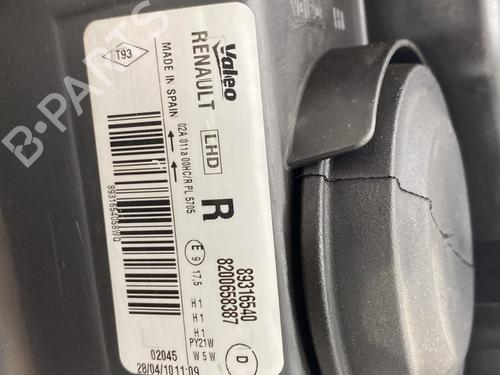 Right headlight RENAULT MODUS / GRAND MODUS (F/JP0_) 1.5 dCi (FP0F, JP0F) | BP34149179C29  - Image 5