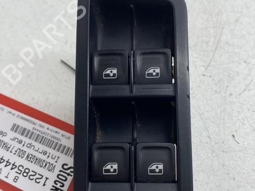 Used Left front window switch Left front window switch VW GOLF VII (5G1, BQ1, BE1, BE2) 1.6 TDI (105 hp) 33738490 33738490