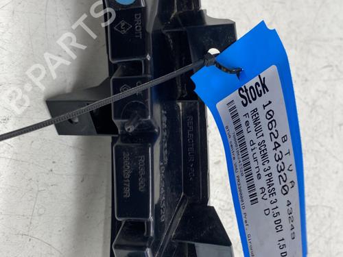 Right daytime light RENAULT SCÉNIC III (JZ0/1_) 1.5 dCi | BP29375307C103 