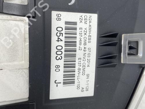 Instrument cluster PEUGEOT 208 I (CA_, CC_) 1.2 VTI 82 | BP22861463C47 