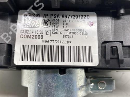 Steering column stalk PEUGEOT 5008 (0U_, 0E_) 1.6 HDi | BP22851038I23 