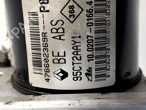 Used ABS pump RENAULT MEGANE III Hatchback (BZ0/1_, B3_) 1.5 dCi (106 hp) 22855733