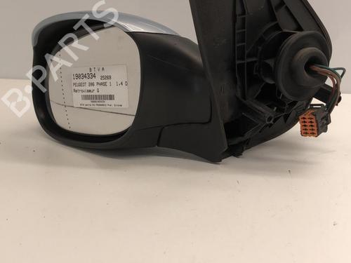 Used Left mirror Left mirror PEUGEOT 206 Hatchback (2A/C) 1.4 HDi eco 70 (68 hp) 22858893 22858893