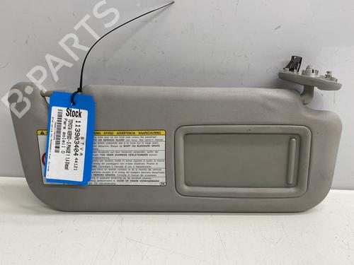 Used Right sun visor TOYOTA VERSO S (_P12_) 1.4 D4-D (NLP121_, NLP121R) (90 hp) 30848374
