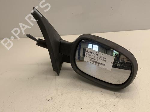 Used Right mirror RENAULT CLIO II (BB_, CB_) 1.2 (BB0A, BB0F, BB10, BB1K, BB28, BB2D, BB2H, CB0A,... (58 hp) 22853420