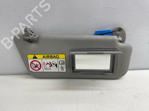 Used Right sun visor Right sun visor TOYOTA YARIS (_P13_) 1.3 (NSP130_, NSP130) (99 hp) 39970040 39970040