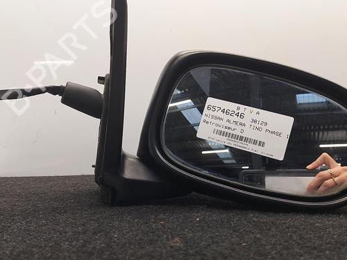 Right mirror NISSAN ALMERA TINO (V10) 2.2 dCi | BP22857063C27 