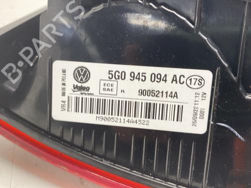 Right tailgate light VW GOLF VII (5G1, BQ1, BE1, BE2) 1.4 TSI | BP22860396C80 