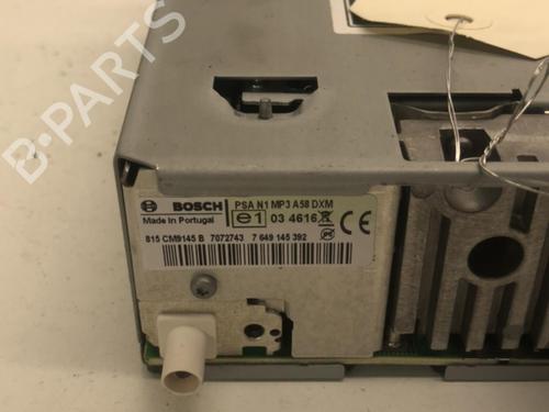 Used Radio PEUGEOT 3008 I MPV (0U_) 1.6 HDi (112 hp) 22852774