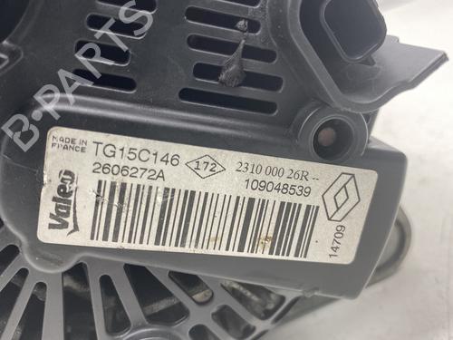 Alternator RENAULT MEGANE III Grandtour (KZ0/1) 1.5 dCi (KZ1M, KZ1W, KZ0R) | BP22851537M7 