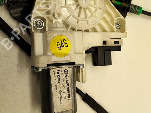 Used Front left window mechanism AUDI A4 B8 (8K2) 2.0 TDI (143 hp) 22850671