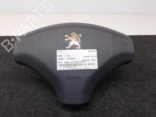 Driver airbag PEUGEOT 308 I (4A_, 4C_) 1.6 HDi | BP22858119C9 
