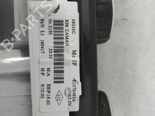 Climate control RENAULT CLIO IV (BH_) 1.5 dCi 90 | BP22855119I5 