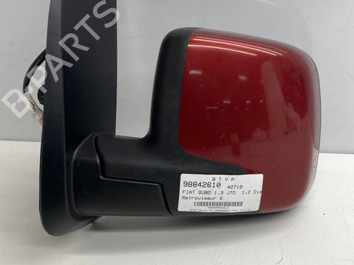 Used Left mirror FIAT QUBO (225_) 1.3 D Multijet (225CXB1A, 225AXB1A, 225CXB11, 225AXB11,... (75 hp) 22859063