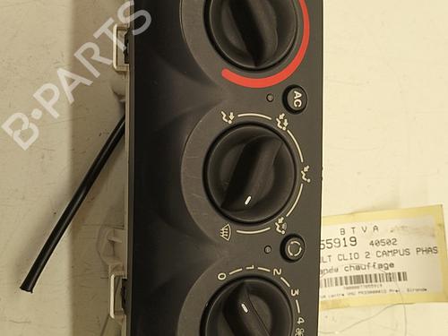 Used Climate control RENAULT CLIO II (BB_, CB_) 1.5 dCi (B/CB3M) (64 hp) 22856250