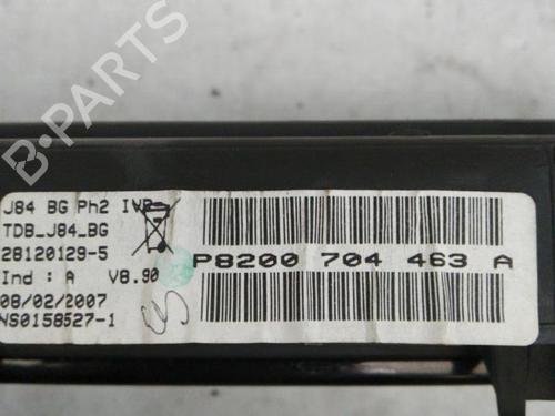 Used Instrument cluster RENAULT SCÉNIC II (JM0/1_) 1.5 dCi (JM1E, JM16) (106 hp) 22854689