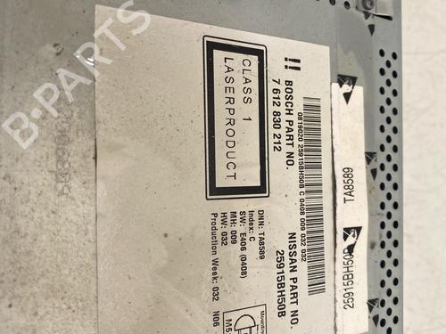 Used Radio Radio NISSAN NOTE (E11, NE11) [2005-2013] 34256201 34256201