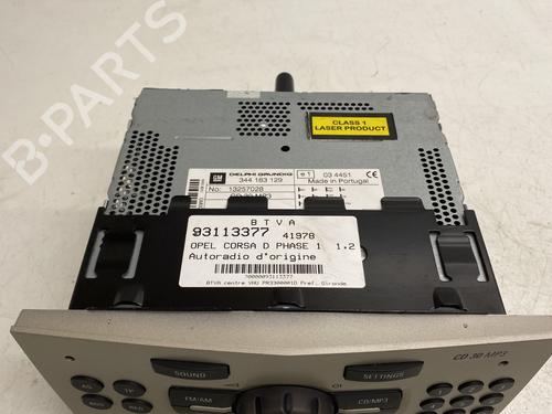 Radio OPEL CORSA D (S07) 1.2 (L08, L68) | BP23831431E6 