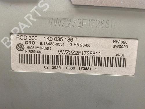 Bilradio VW GOLF V (1K1) 1.9 TDI | BP22857768E6 