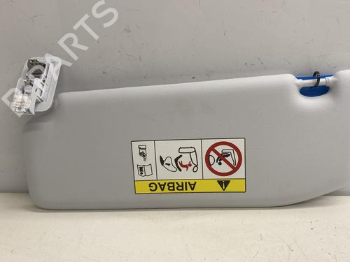 Used Right sun visor Right sun visor PEUGEOT 208 II (UB_, UP_, UW_, UJ_) 1.2 PureTech 75 (75 hp) 24846841 24846841