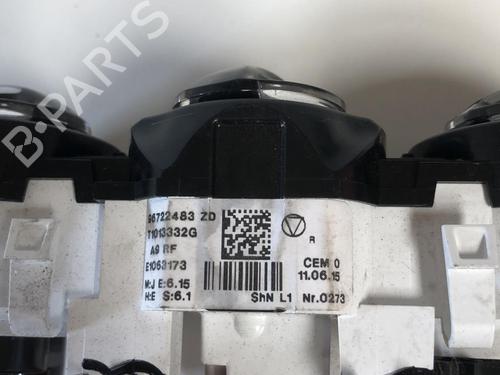 Climate control PEUGEOT 208 I (CA_, CC_) 1.6 HDi / BlueHDi 75 | BP22857548I5 