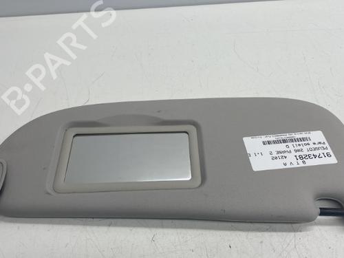 Used Right sun visor PEUGEOT 206 Hatchback (2A/C) 1.1 i (60 hp) 22861085