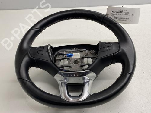 Used Steering wheel PEUGEOT 208 I (CA_, CC_) 1.2 THP 110 (110 hp) 22861427