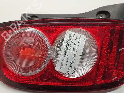 Used Left taillight Left taillight NISSAN MICRA III (K12) 1.5 dCi (86 hp) 22858232 22858232