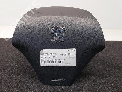 Used Driver airbag PEUGEOT BIPPER Tepee 1.3 HDi 75 (75 hp) 22858592