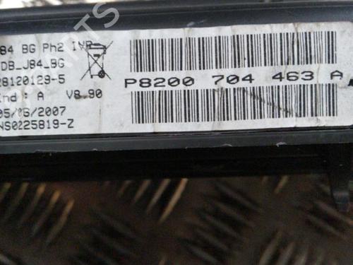 Used Instrument cluster Instrument cluster RENAULT SCÉNIC II (JM0/1_) 1.5 dCi (JM1E, JM16) (106 hp) 22858233 22858233