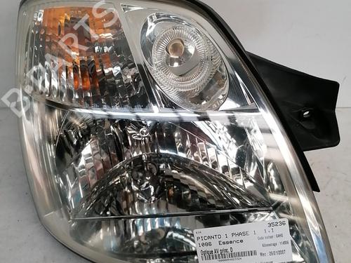 Used Right headlight KIA PICANTO I (SA) 1.1 (65 hp) 22854546