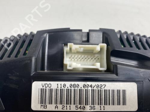 Instrument cluster MERCEDES-BENZ E-CLASS (W211) E 220 CDI (211.006) | BP27586584C47 