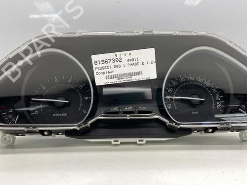 Instrument cluster PEUGEOT 208 I (CA_, CC_) 1.2 VTi 68 / PureTech 68 | BP22849392C47 