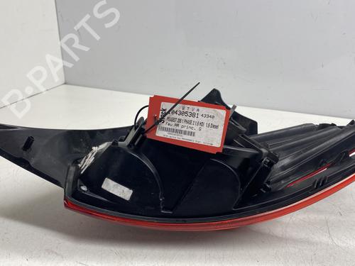 Left taillight PEUGEOT 208 I (CA_, CC_) 1.6 HDi / BlueHDi 75 | BP28381642C34 