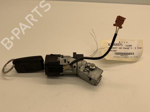 Used Ignition barrel PEUGEOT 407 (6D_) 2.0 HDi 135 (6DRHRH, 6DRHRE, 6DRHRG, 6DRHRJ) (136 hp) 22852667
