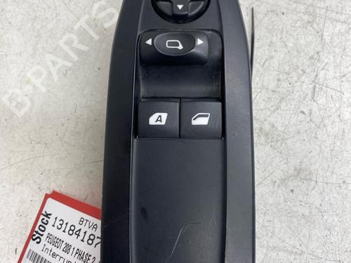 Left front window switch PEUGEOT 208 I (CA_, CC_) 1.5 BlueHDI 100 | BP38926023I27 - Image 2