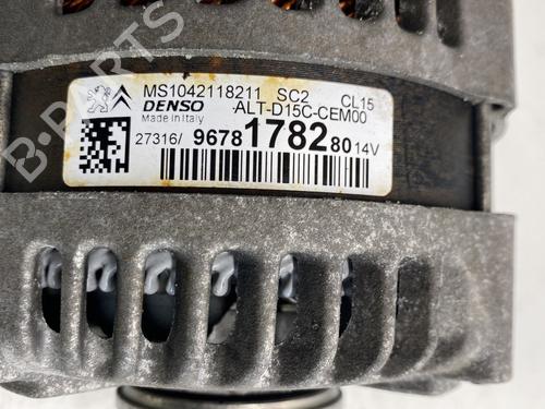 Alternator CITROËN C4 II (NC_) 1.2 THP 130 (NCHNYM, NCHNYT) | BP30392705M7