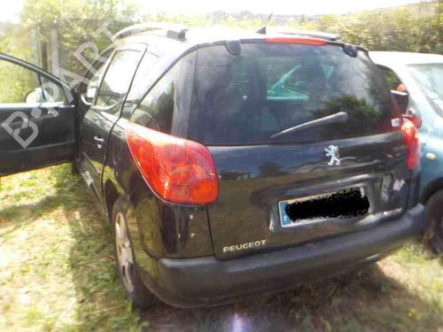 Left rear door PEUGEOT 207 SW (WK_) 1.6 HDi | BP22857701C4