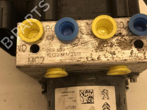 ABS pump PEUGEOT 308 II (LB_, LP_, LW_, LH_, L3_) 1.2 THP 130 | BP22853040M43 