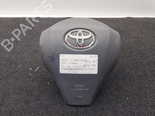 Used Driver airbag TOYOTA YARIS (_P9_) 1.4 D-4D (NLP90_, NLP90R) (90 hp) 22858148