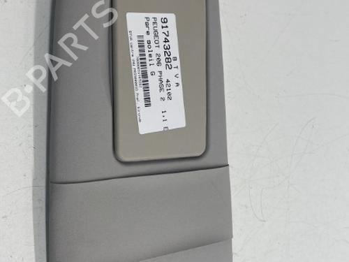 Sonnenblende Links für PEUGEOT 206 Hatchback (2A/C) 1.1 i (60 hp) 22861084