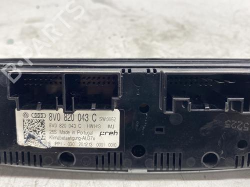 Climate control AUDI A3 Sportback (8VA, 8VF) S3 quattro | BP23831039I5 