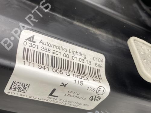 Left headlight VW TOURAN (1T3) 1.6 TDI | BP30822675C28