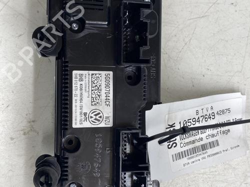 Climate control VW GOLF VII (5G1, BQ1, BE1, BE2) 2.0 GTI | BP26388649I5 
