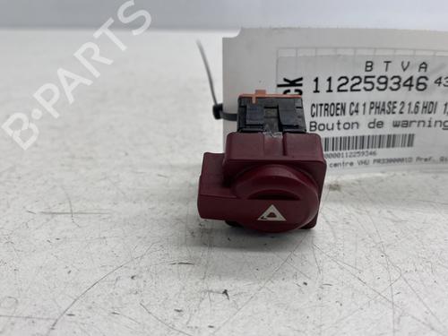 Used Warning switch Warning switch CITROËN C4 I (LC_) 1.6 HDi (90 hp) 29528939 29528939