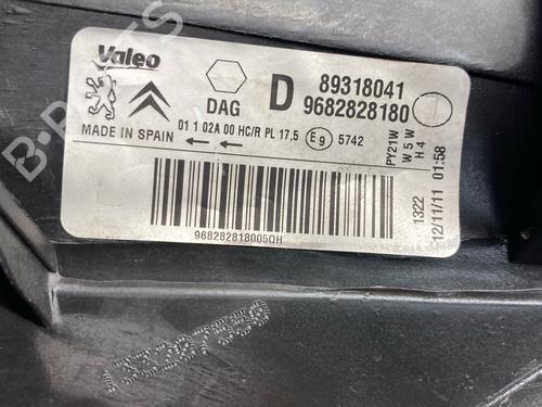 Højre forlygte CITROËN BERLINGO MULTISPACE (B9) 1.6 HDi 90 | BP39663129C29 - Image 3