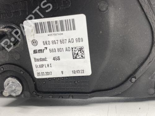 Left mirror VW GOLF VI (5K1) 2.0 TDI | BP22862570C26 