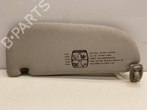 Used Right sun visor Right sun visor PEUGEOT 206 Hatchback (2A/C) 2.0 HDI 90 (90 hp) 22851339 22851339