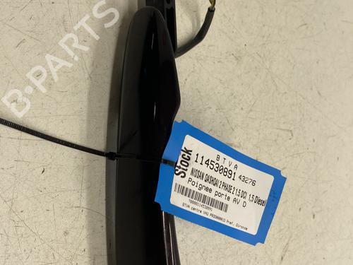 Used Front right exterior door handle NISSAN QASHQAI II (J11, J11_) 1.5 dCi (116 hp) 30392703